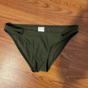 Xhilaration Bathing Suite Bottoms small green